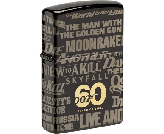 Zippo šķiltavas 48576 James Bond 60th Anniversary Collectible