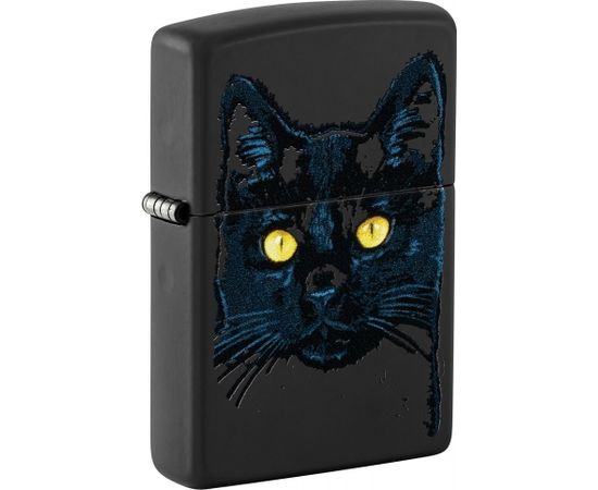 Zippo šķiltavas 48491 Black Cat Design