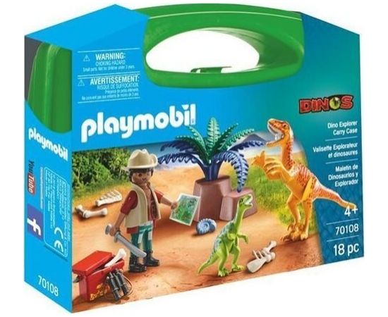 Playmobil Torba podróżna Dinos Explorer (70108)