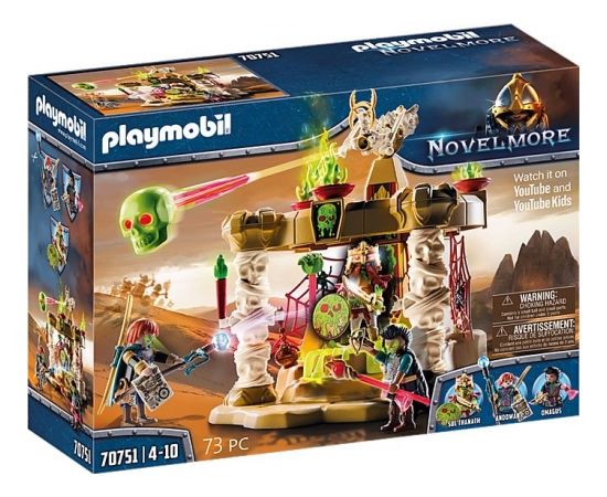 Playmobil Novelmore Sal'ahari Sands - Świątynia armii szkieletów (70751)