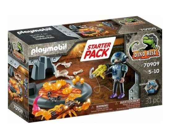 Playmobil PLAYMOBIL 70909 Starter Pack Fighting the Fire Scorpion, construction toy