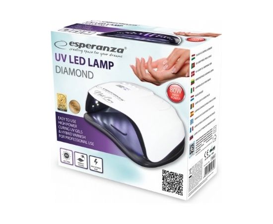 Esperanza EBN007 nail dryer UV + LED 80 W