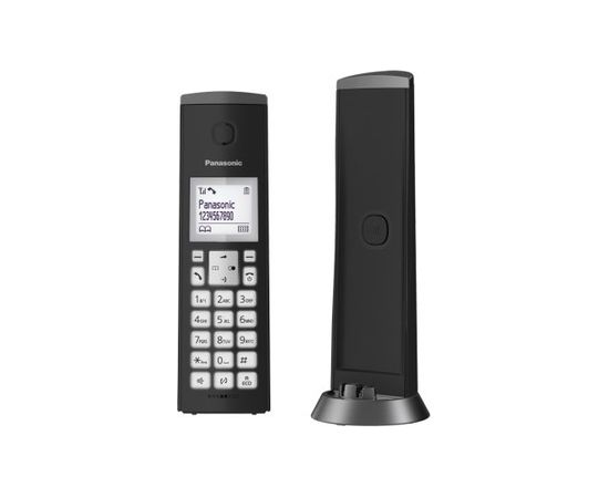 Panasonic KX-TGK210 DECT telephone Caller ID Black Radio telefoni