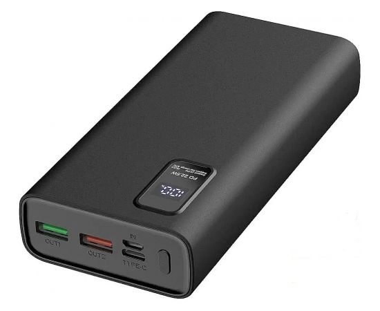 Platinet power bank 20000mAh PD QC LED, black