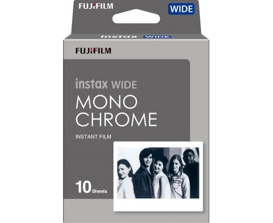 Fujifilm Instax Wide 1x10 Monochrome