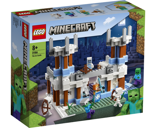 LEGO  Minecraft Ledus pils 21186