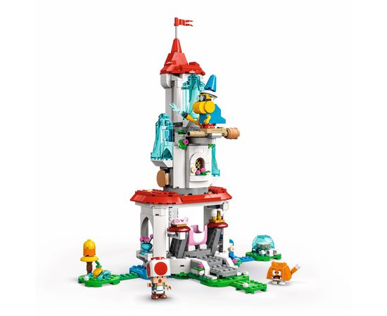 LEGO Super Mario Kaķa-Peach tērpa un ledus torņa paplašinājuma maršruts 71407
