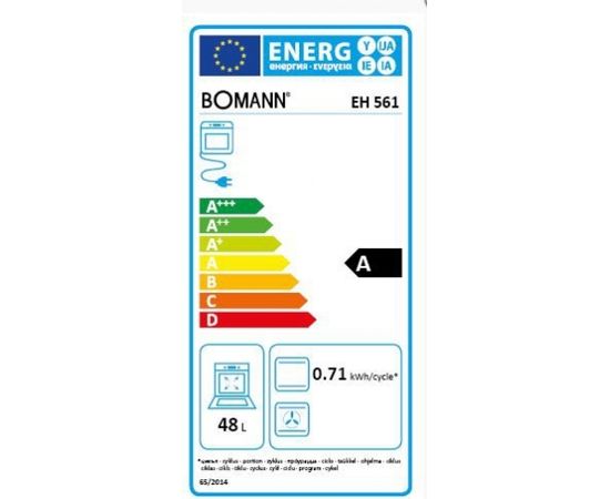 Bomann EH561 Elektriskā plīts 50cm