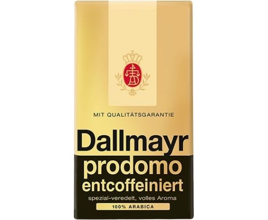 Ground coffee Dallmayr Decaffeinated HVP 500 g Kafijas kapsulas, kafija