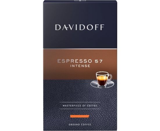 Davidoff Espresso 57 Intense Ground Coffe Ground coffee 250 g Kafijas kapsulas, kafija