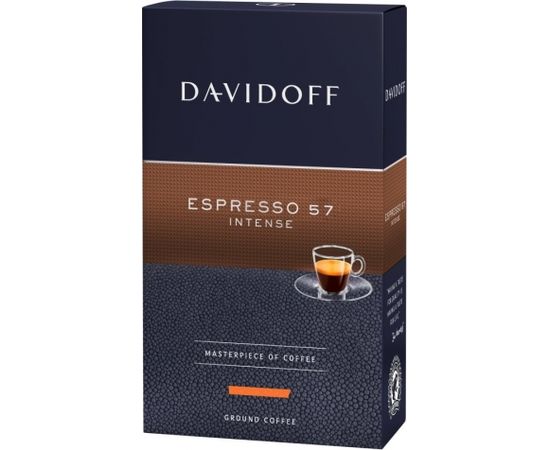 Davidoff Espresso 57 Intense Ground Coffe Ground coffee 250 g Kafijas kapsulas, kafija