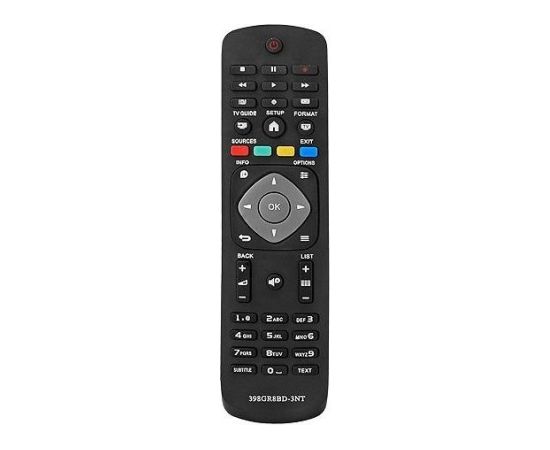 HQ LXP0398 ТВ пульт PHILIPS 398GR8BD Черный