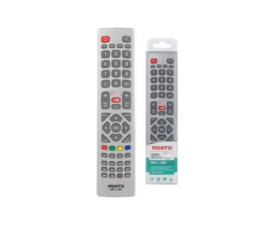 HQ LXP1589 ТВ пульт SHARP LCD / LED / RM-L1589 / Netflix / Youtube / Черный