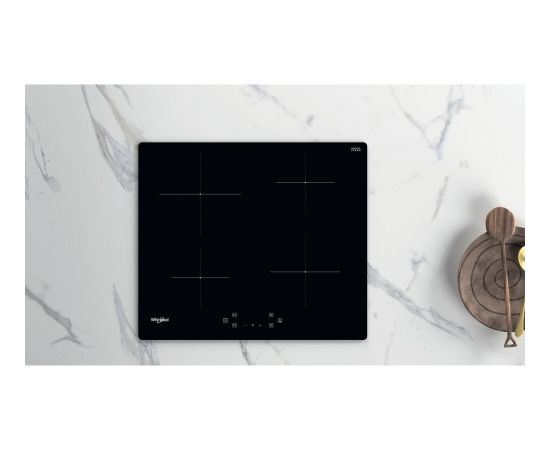 Whirlpool WS Q4860 NE hob Black Built-in 60 cm Zone induction hob 4 zone(s)