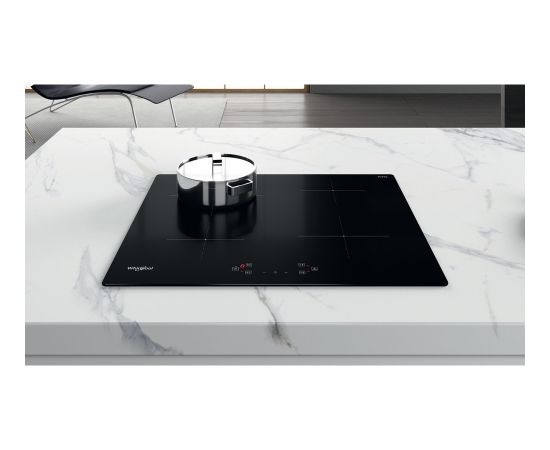 Whirlpool WS Q4860 NE hob Black Built-in 60 cm Zone induction hob 4 zone(s)