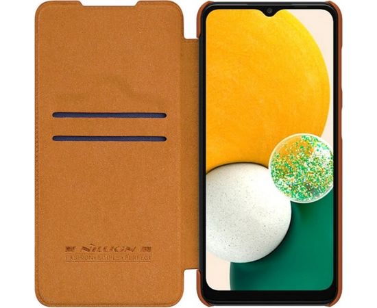 Nillkin Qin Book Case for Samsung Galaxy A13 5G Brown