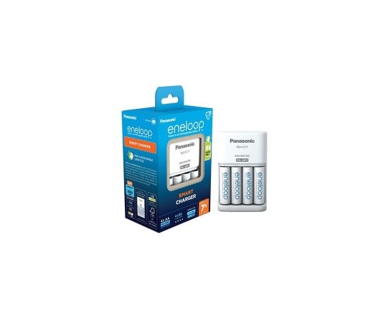 Panasonic charger Smart + 4x AA Eneloop 2000 mAh