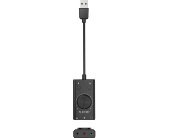Orico multifunction USB 2.0 External Sound Card 10cm