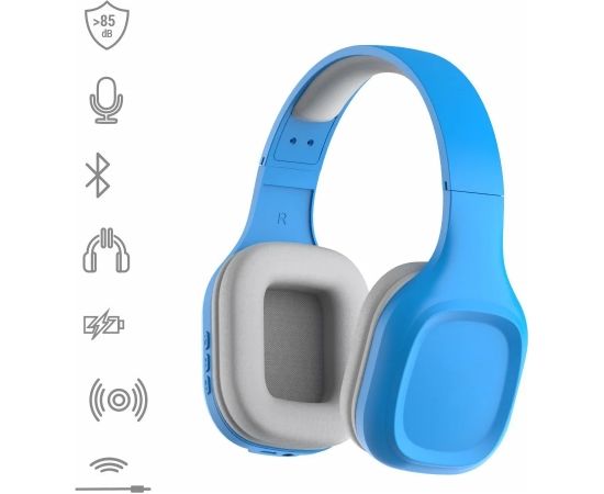 Wireless headphones for children Manta HDP802BL