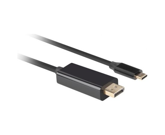 Lanberg USB-C to DisplayPort Cable, 3 m 4K/60Hz, Black