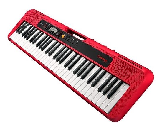 Casio CT-S200 MIDI keyboard 61 keys USB Red, White Mūzikas instrumenti