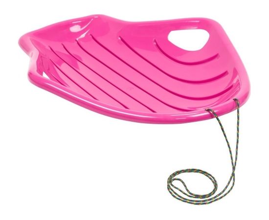 Prosperplast Shell big rozā plastmasas ragavas Санки