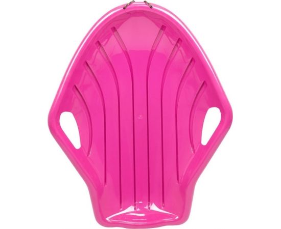 Prosperplast Shell big rozā plastmasas ragavas Санки