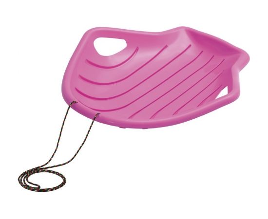 Prosperplast Shell big rozā plastmasas ragavas Санки