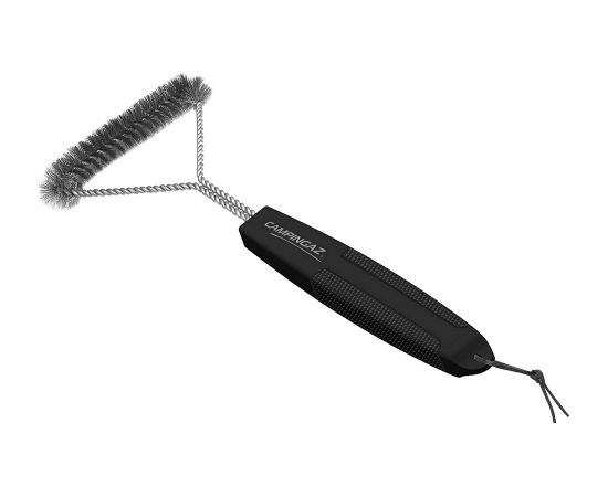 Campingaz wire brush with triangle head - grill cleaning brush - black / silver