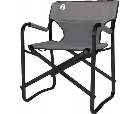 Coleman Steel Deck Chair 2000038340, camping chair (grey/black)