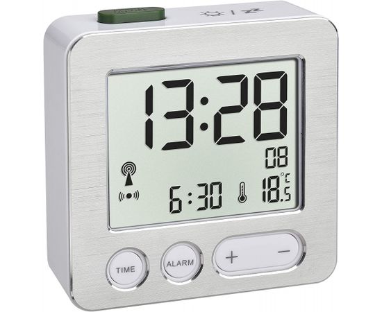 TFA Digital Radio Alarm Clock (black)