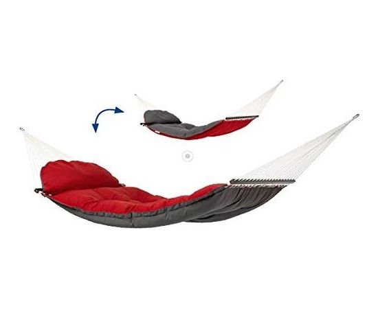 Amazonas Fat Hammock Red AZ-1960015, Camping Hammock (red / grey)