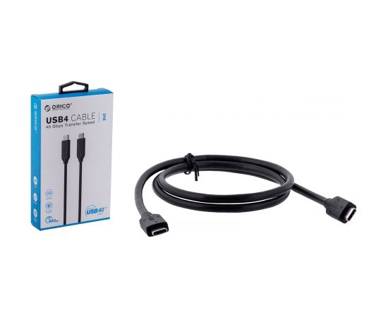 ORICO CABLE USB-C 4.0, 100W, 8K60HZ, 40 GBPS, 0.8M