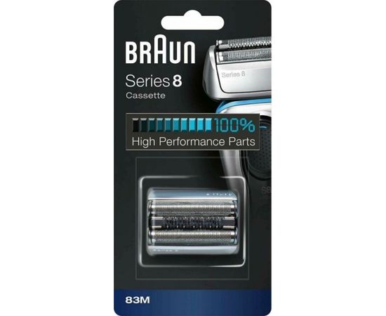 Braun replacement shaving head combi pack 83M (silver)