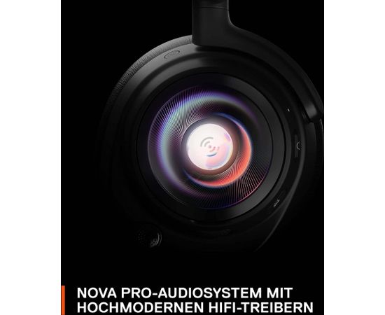 SteelSeries Arctis Nova Pro Wireless X, gaming headset (black, ANC, USB-C, jack)