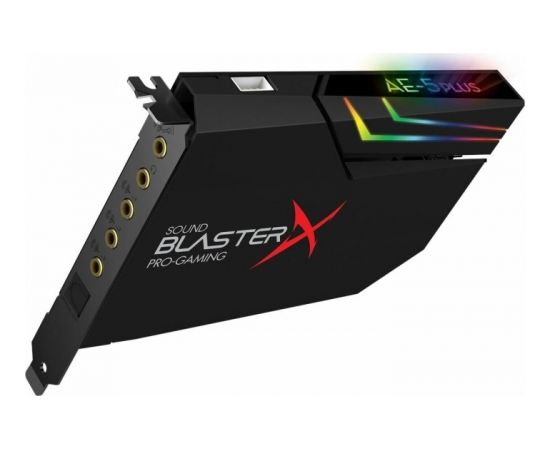 Creative Sound BlasterX AE-5 Plus, sound card (black)