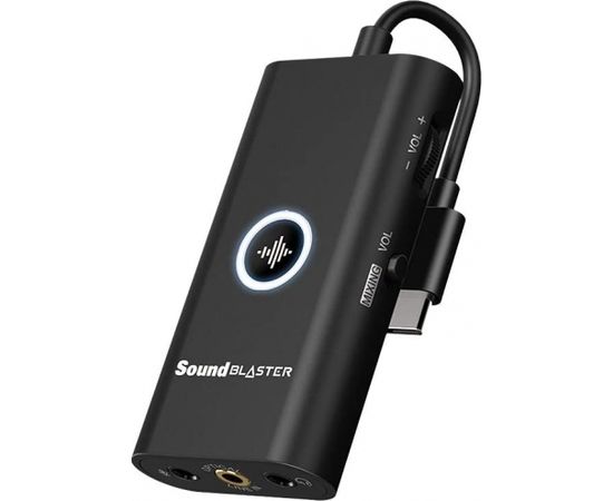 Creative Sound Blaster G3, sound card (For PlayStation 4, Nintendo Switch, Android, iOS, Microsoft Windows, macOS)