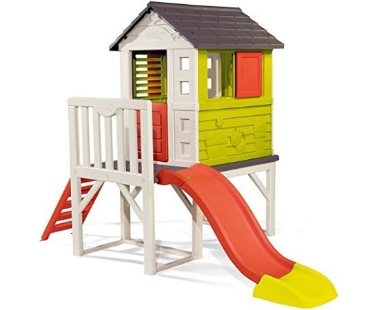 Smoby - Garden house with a slide