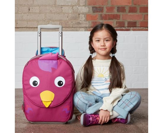 Affenzahn children's suitcase Vicki Vogel (pink)