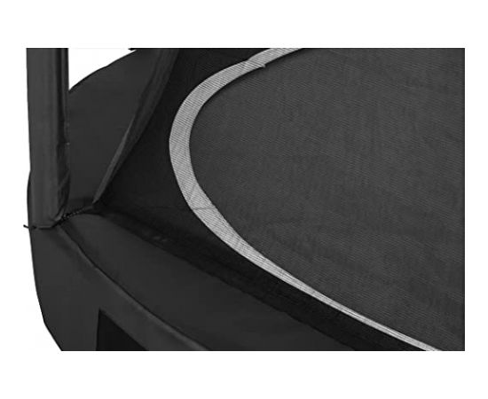 Salta trampoline Premium Ground, fitness device (black, round, 427 cm, incl. safety net)