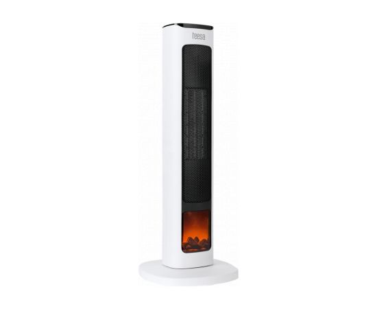 Teesa PTC 1000/2000W column fan with fireplace imitation function (remote control)