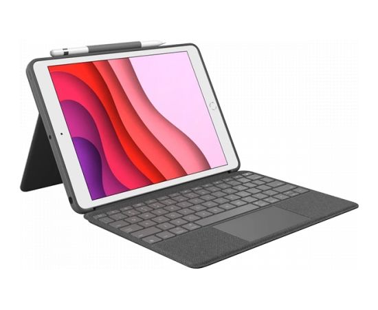 LOGITECH Combo Touch for iPad (7th, 8th, and 9th gen) - GRAPHITE - UK