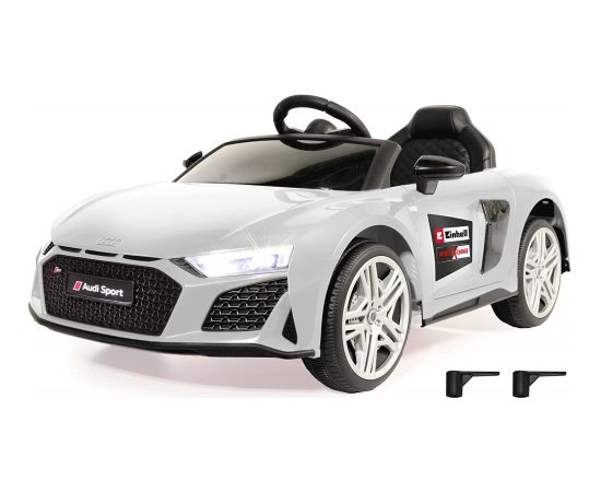 Jamara Ride-on Audi R8 Spyder, childrens vehicle (white, 18V, Einhell Power XChange)