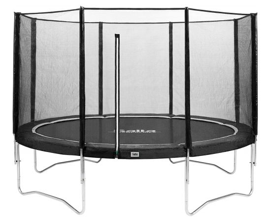 Salta trampoline combo, fitness device (black, round, 366 cm)