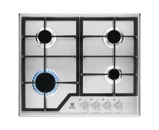 Electrolux EGS6426SX Gāzes plīts virsma