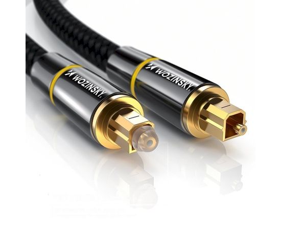 Wozinsky digital optical audio fiber cable Toslink SPDIF 3m black (WOPT-30)