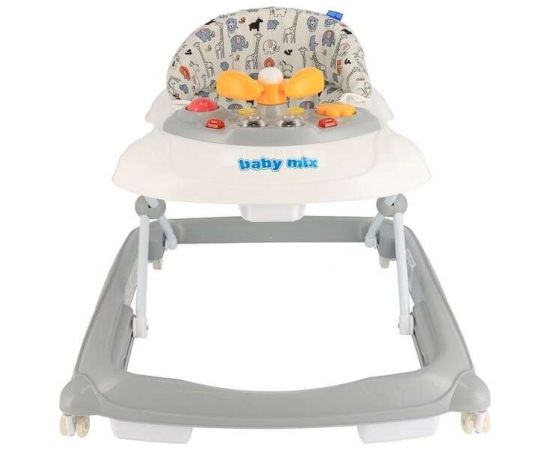 Baby Mix BabyMix Baby Walker Art.47976 Grey   Детские интерактивные ходунки