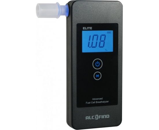 Oromed HI-TECH MEDICAL ALCOFIND ELITE breathalyser Black Platinum electrochemical sensor Built-in display