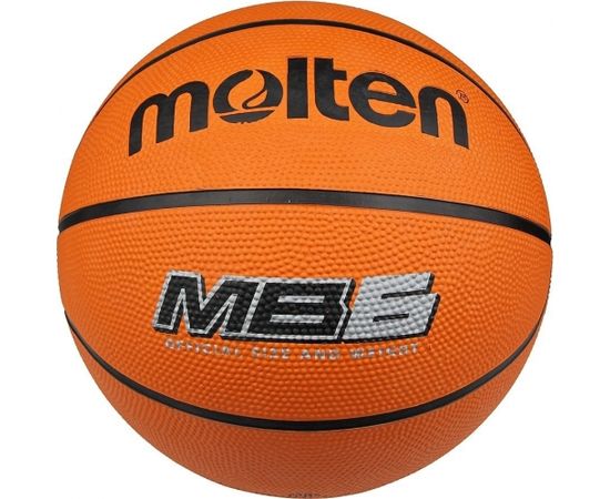 Баскетбольный мяч для тренировок MOLTEN MB6 резиновый размер 6