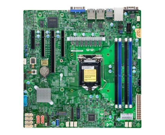 SERVER MB C252 MATX/MBD-X12STL-F-O SUPERMICRO